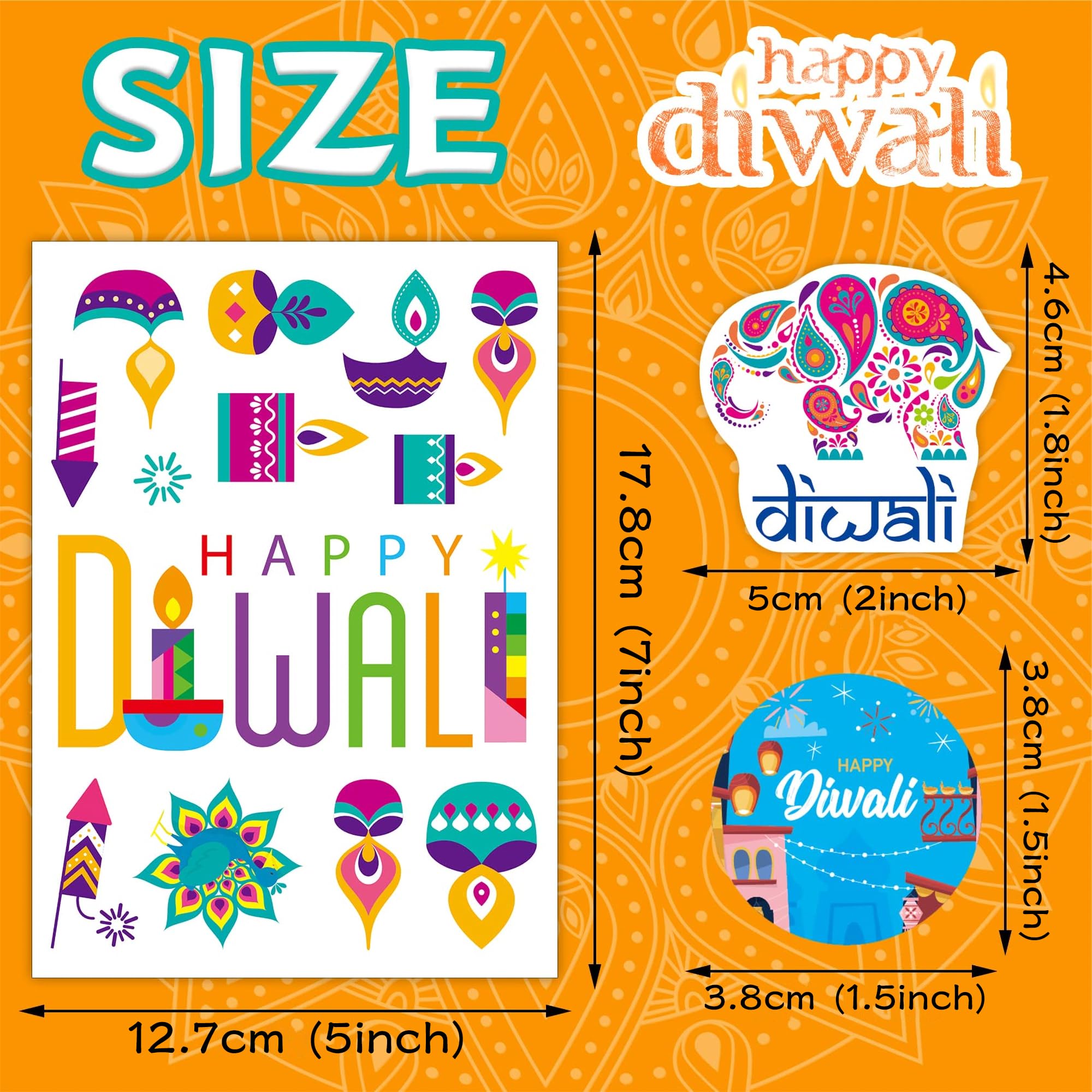 Lot De 6844 Autocollants D'incitation-64 Feuilles D'autocollants Ronds