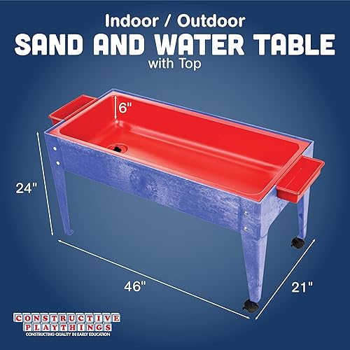 Miniatura 2 de Mesa de arena  agua para interiores  exteriores con sombrilla