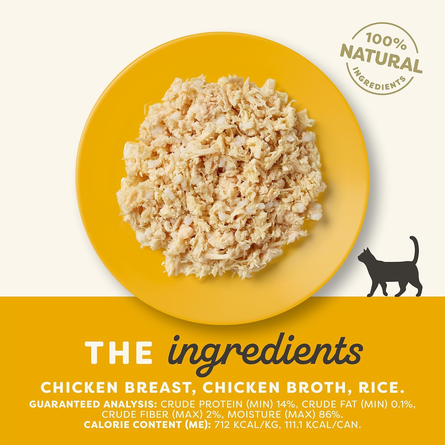 Applaws Natural Wet Cat Food, 24 Count, Limited Ingredient Canned Wet Cat Food, Chicken Breast in Broth, 5.5oz Cans