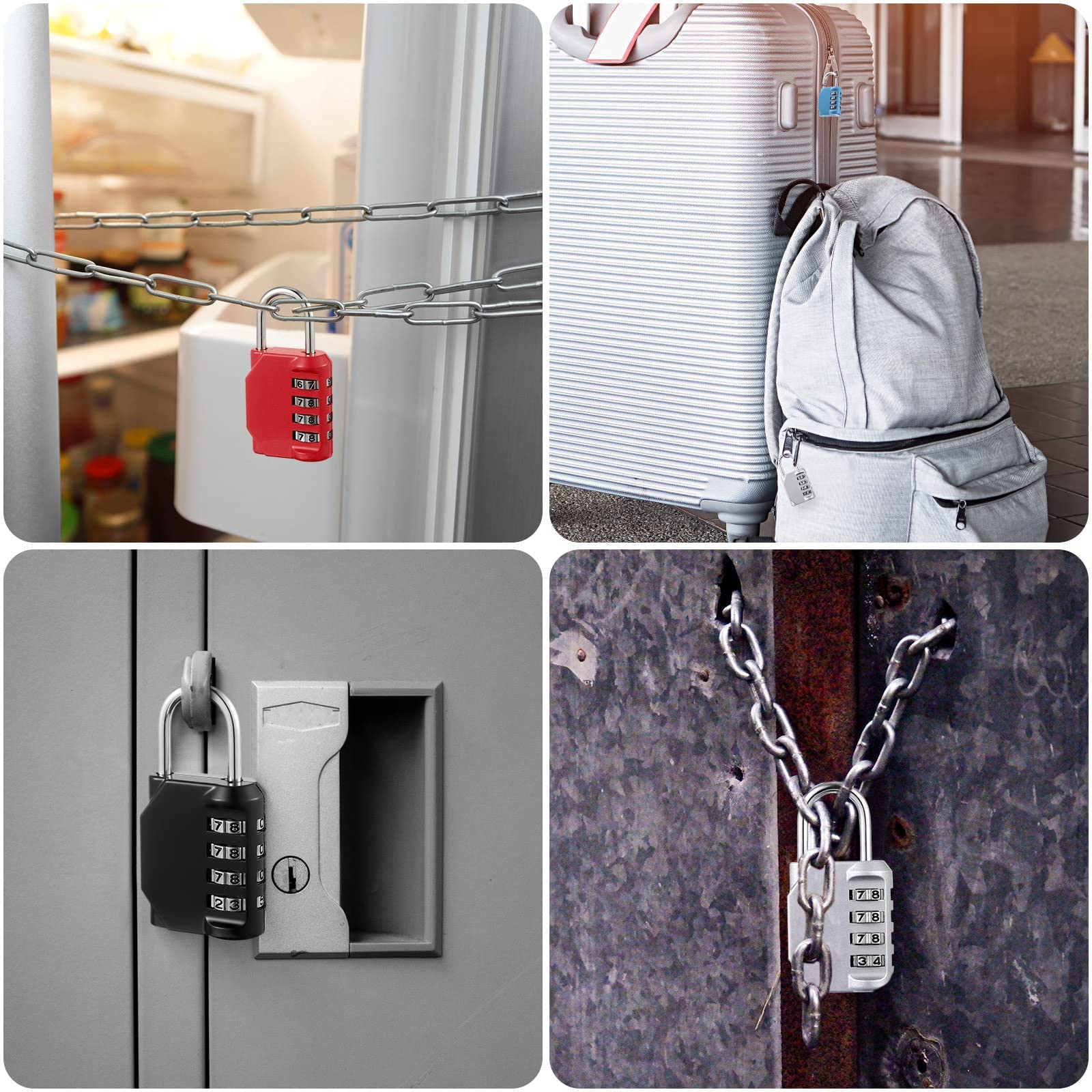 Sherlockさま専用です 6 Packs Combination Lock Pack, Digital Locker Lock
