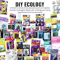 Vista 8 de Firefly FPV Drone Kit, dron FPV para niños y principiantes, mini dron con cámara, control por aplicación, retención de altitud, grabación y descarga