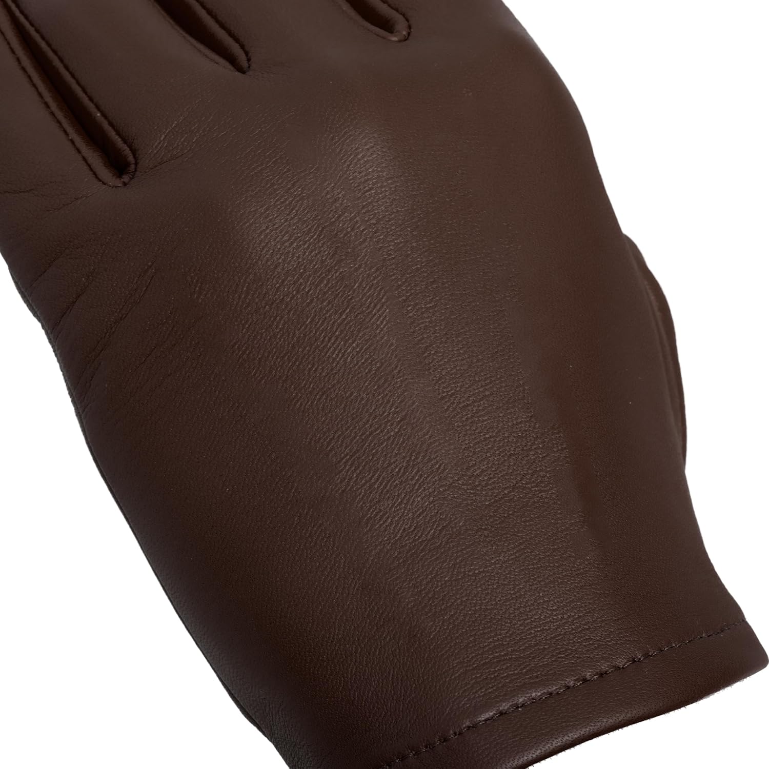 Tough Gloves® Men's Patrol-X™ TD301 100% Ultra-Thin Unlined Cabretta Black Leather Gloves for Driving and Everyday Use