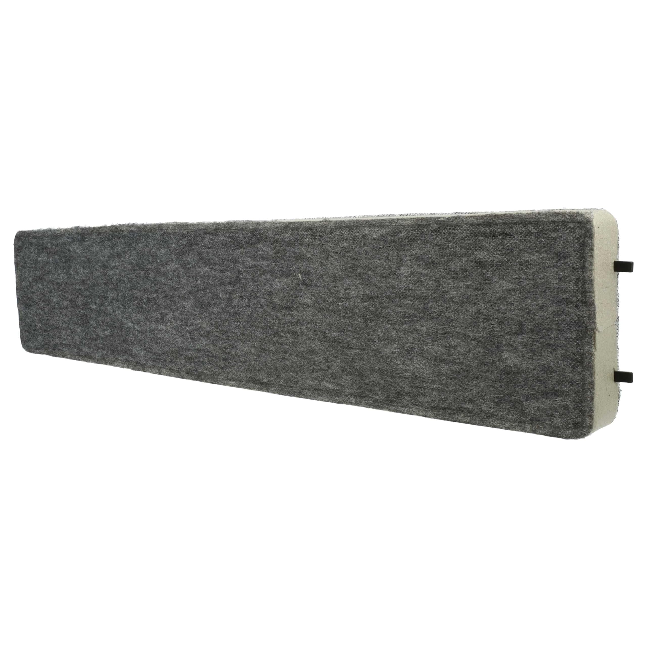 vhbw 2 x filtr z węglem aktywnym, zamiennik do Miele 0411503, 4114500, 4114501, 4114503, 4114502, DKF4 do okapu kuchennego - 50 x 10,4 x 3 cm