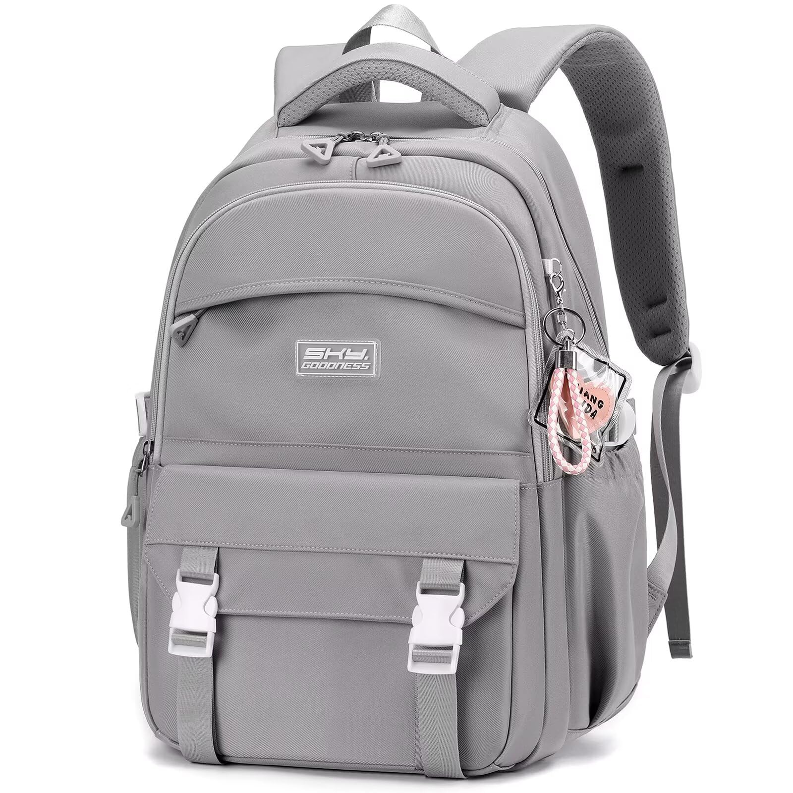 Clufar Schulrucksack Teenager Jungen Mädchen Rucksack Herren Damen für Schule Wasserdicht Daypacks Schulranzen Schultasche Backpack School Bag Großer für Causal Travel Reisen