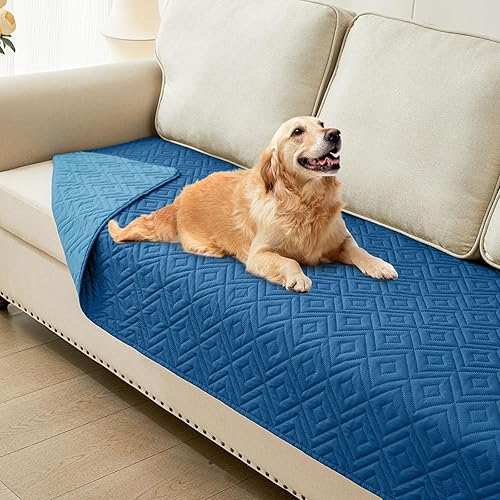 Miniatura 50 de hyha Manta impermeable para perro, manta suave para cama de perro, manta para mascotas, funda de sofá impermeable lavable para perros, fundas Gris
