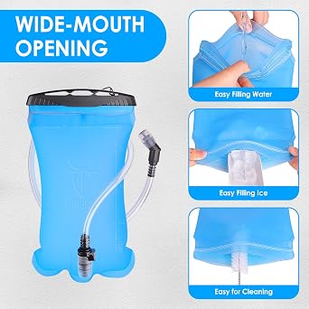 UTOBEST Water Bladder 1.5L Hydration Bladder For Hiking Backpack