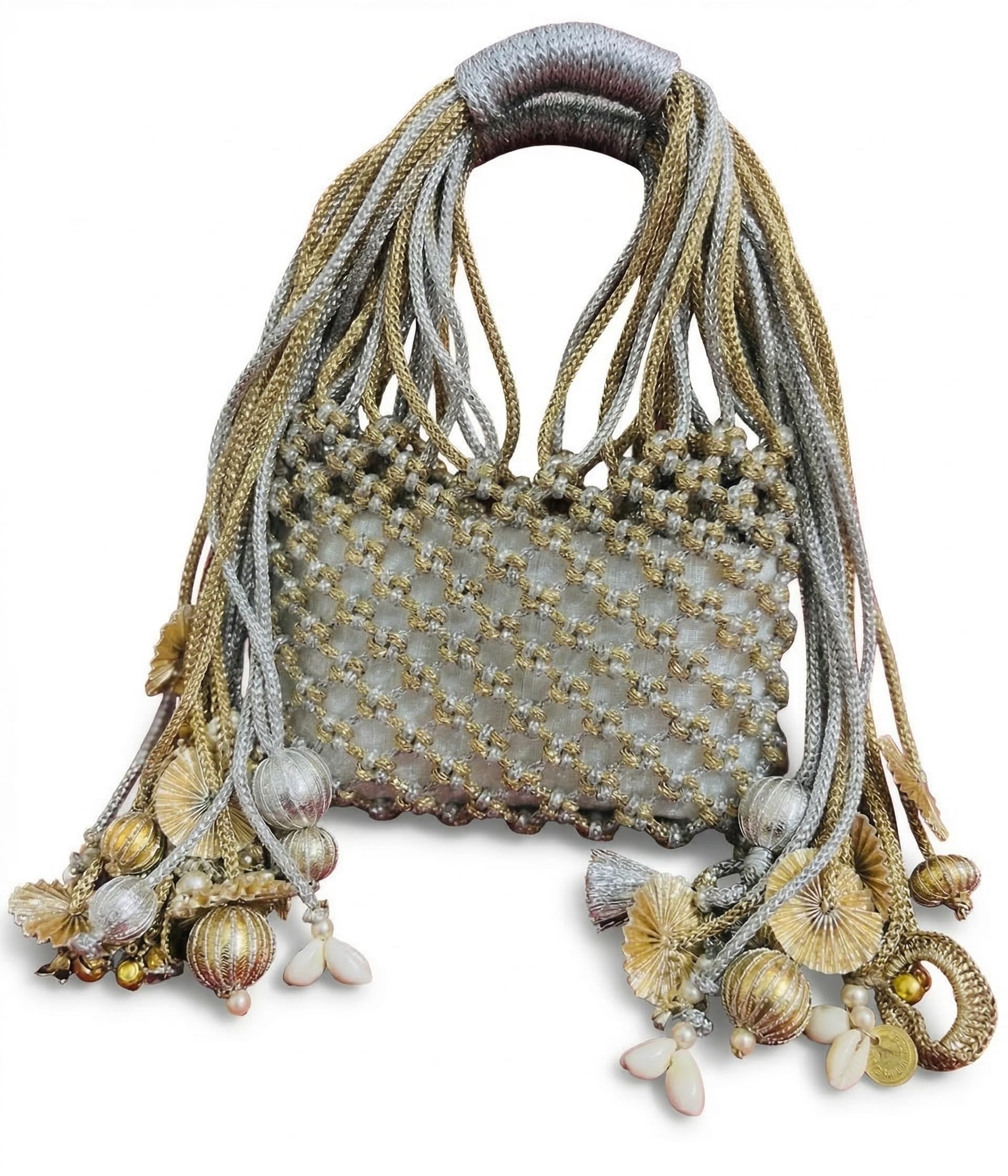 krixa Handmade Macrame Mobile Purse for Women | Cotton Phone Bag | Stylish Mobile Holder Purse with Tassel | Stylish Mobile Holder Purse for Women | Handmade Macrame Mobile Purse-picture-32