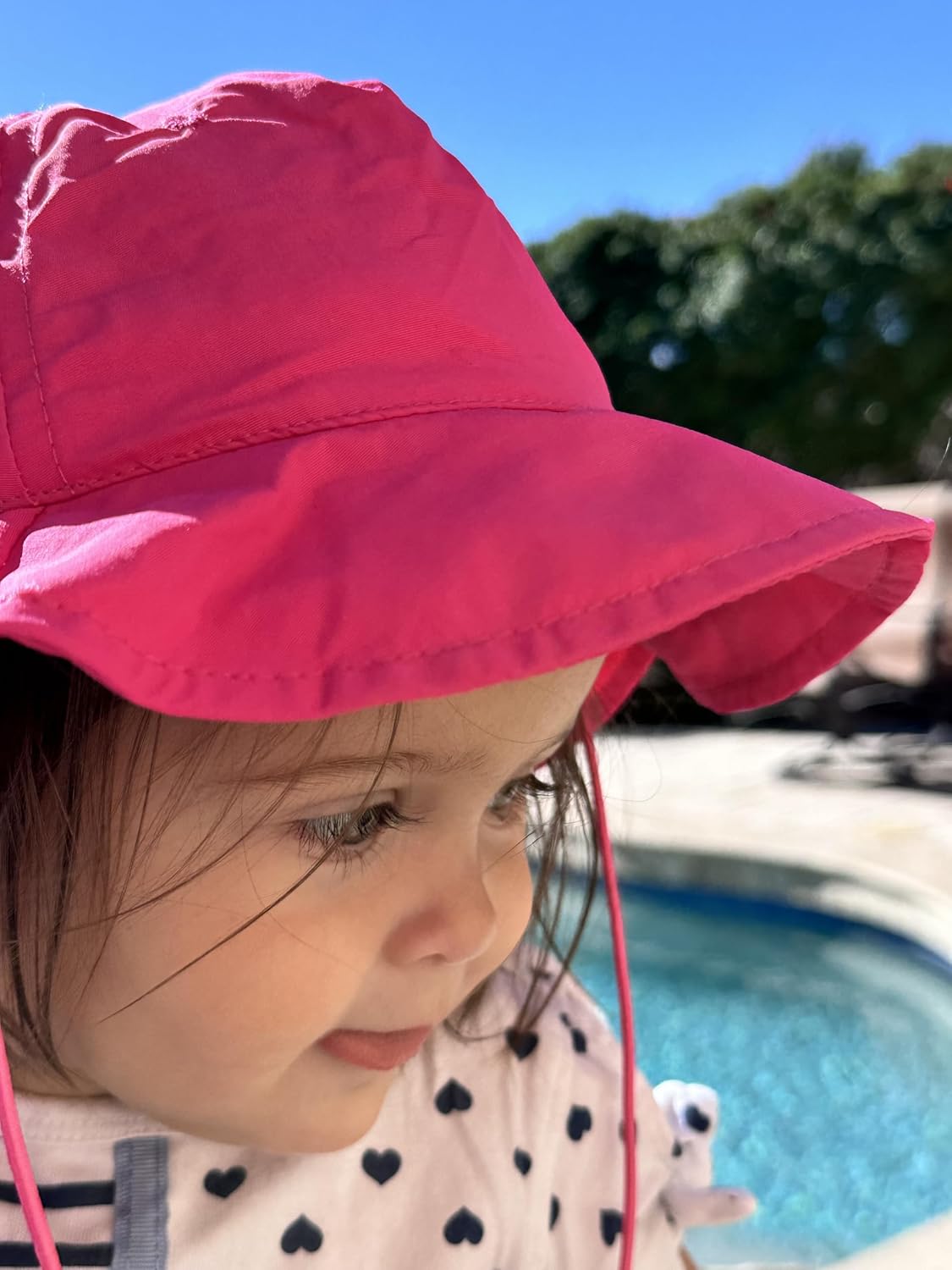 N’Ice Caps Kids Wide Brim Sun Hats 2-Pack UPF 50+ UV Protection Mesh Lined