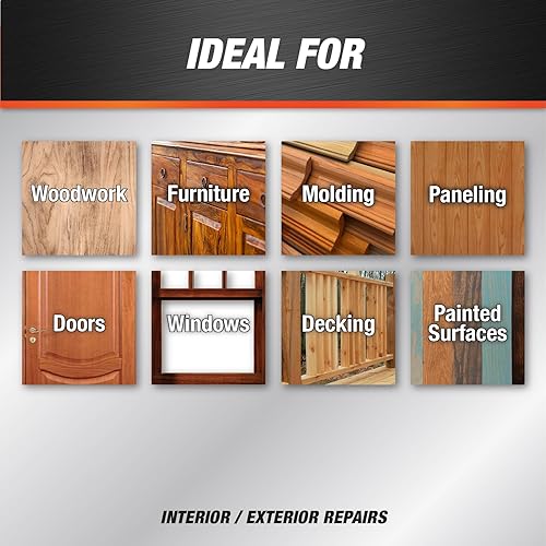 Miniatura 4 de Dap - Madera plástica. Relleno de madera de látex. Natural. 00581. 6 onzas, 585