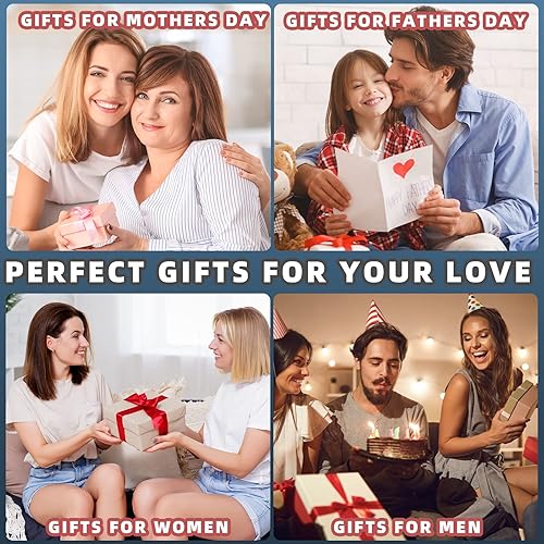 Miniatura 7 de Soporte para teléfono celular con altavoz Bluetooth inalámbrico para papá, regalos de Navidad de hija, hijo, niños, esposa, regalos de aniversario