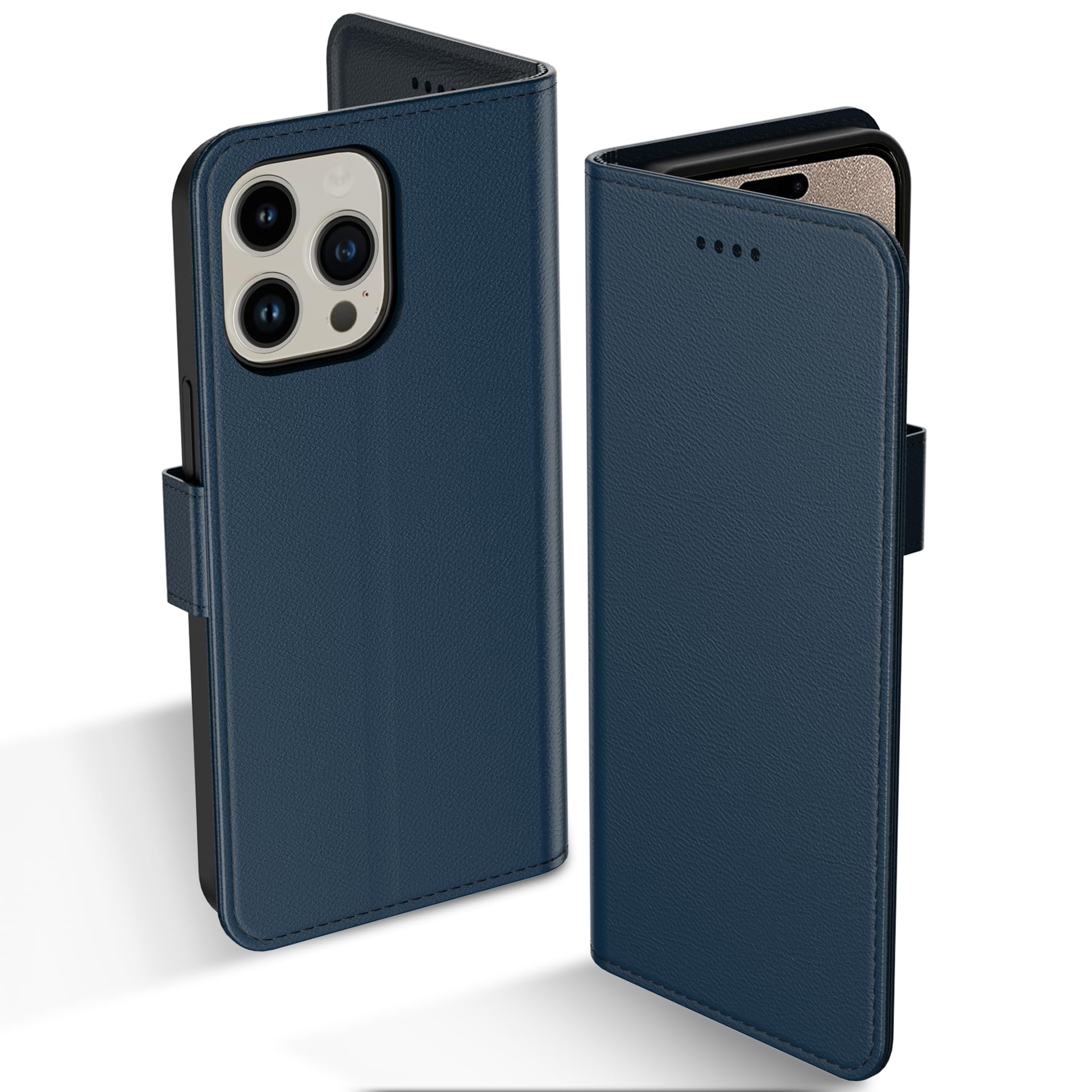 Aiziki For iPhone 15 Pro Max Case Wallet Premium Leather Flip Case