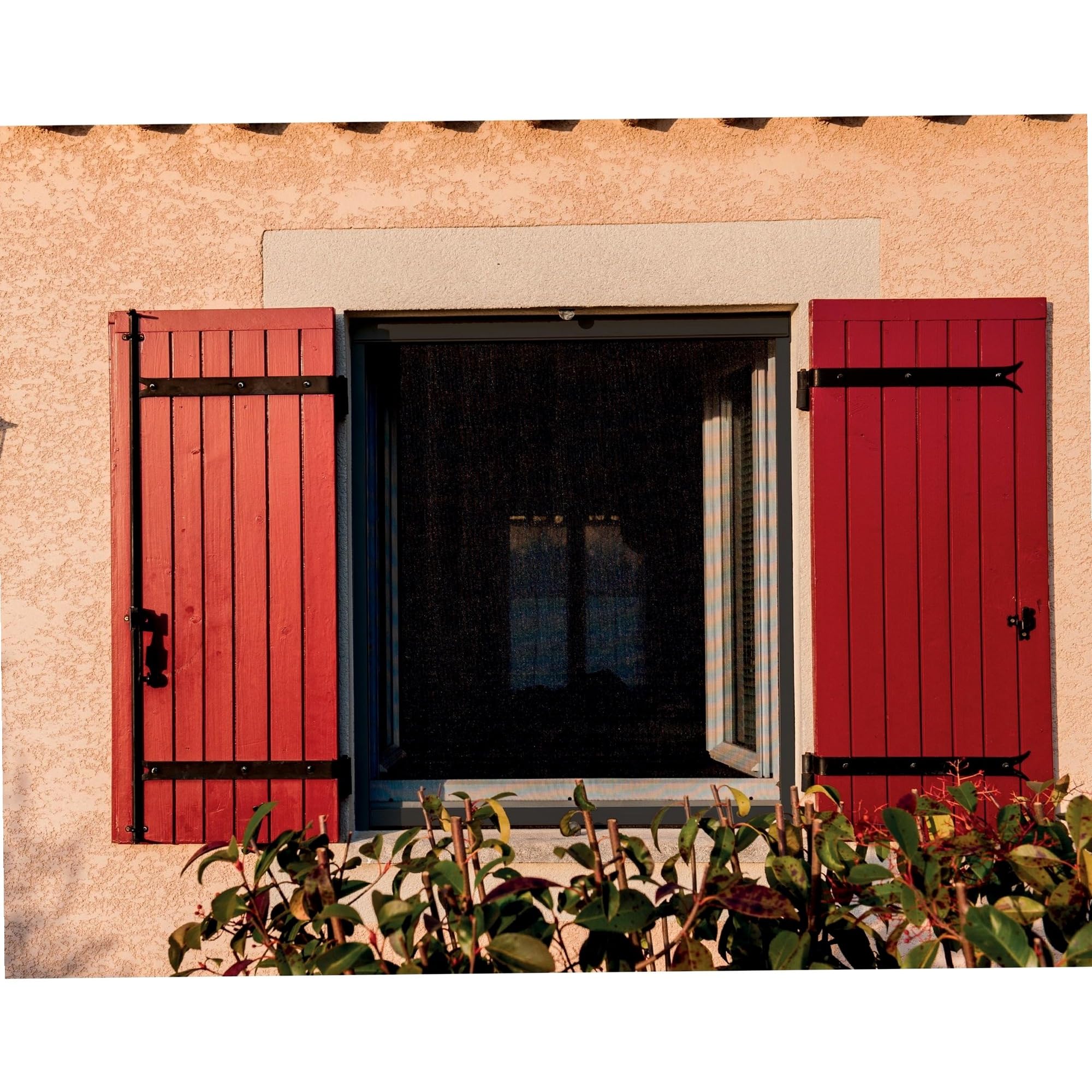 WERKA PRO Mosquitera Enrollable de Aluminio para Ventana 100 x 160 cm