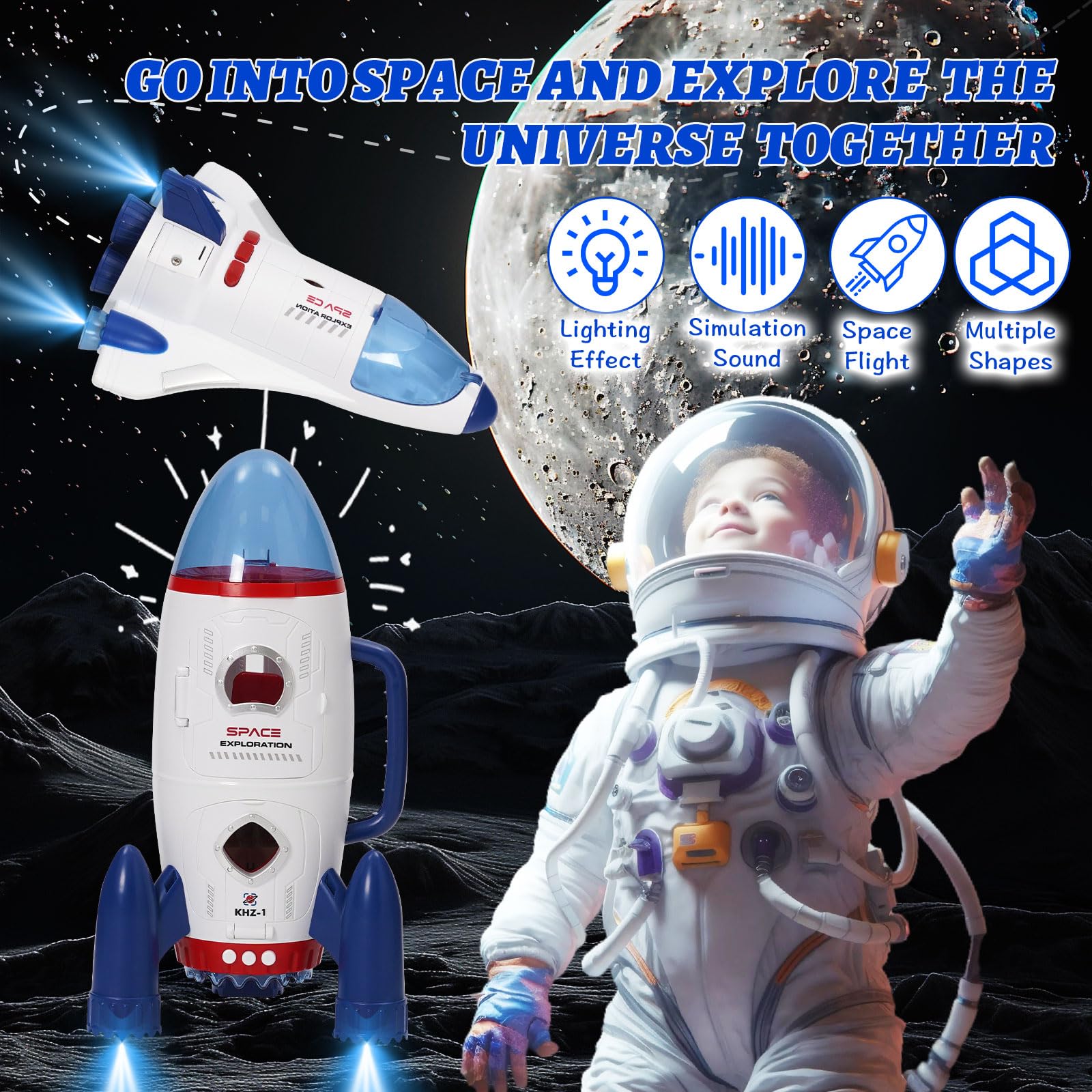 LEGO City Ruimteschip En Ontdekking Van Asteroïde Ruimte Speelgoed Voor Kinderen 60429 17213428