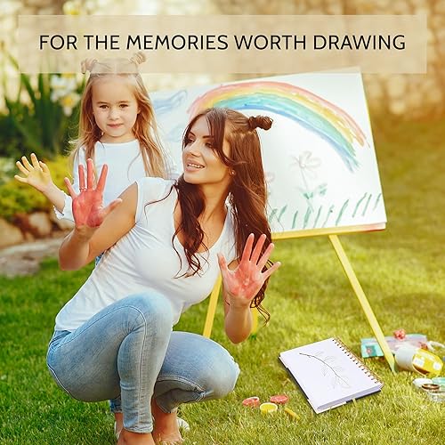 Miniatura 6 de Yoment Cuaderno de bocetos de 5.5" x 8.5" para dibujo, 100 hojas de tapa dura en espiral para niños (68lb100gsm), cuaderno de bocetos de arte, libro