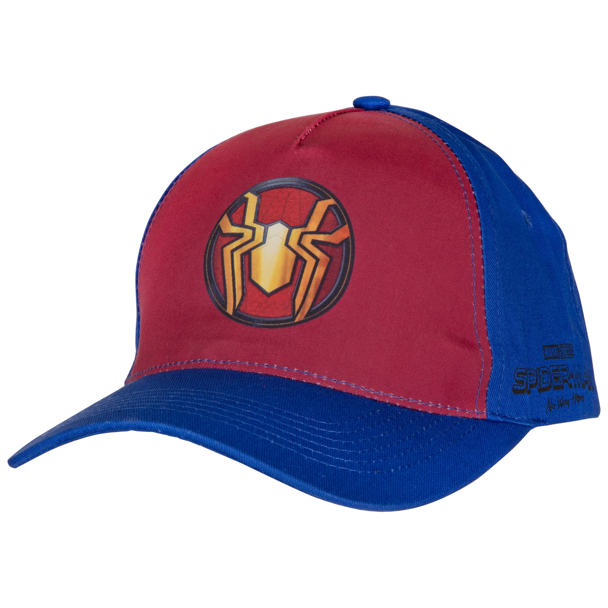 MarvelSpider-Man No Way Home The Iron Spider Symbol Printed Snapback Hat, 579, One Size