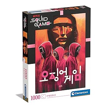 Clementoni 39692 Puzzle Squid Game Jigsaw Puzzle 1000 Pieces