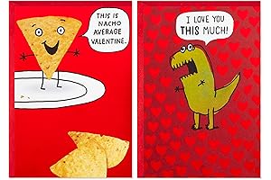 Funny Valentine Cards Bulk Pack of 2