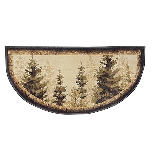 Wilderness Hearth Rug, Area Rug, Welcome mat, Cabin, Nature