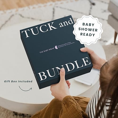 Miniatura 4 de Tuck and Bundle Portabebés para recién nacidos, portabebés para bebés, 8-35 libras, ligero y suave, Tencel modal, esenciales para bebés, mejor para