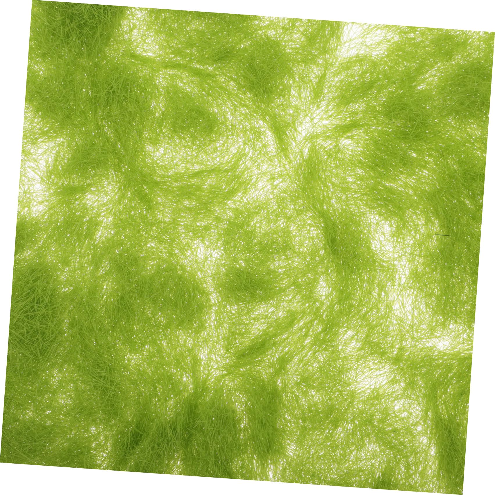 Künstliches Moos 300g aus Nylon mit Realistischer Textur für Bastelarbeiten | Grün, für Pflanzgefäße und Aquarium, Vielseitige Deko für Indoor Szenen