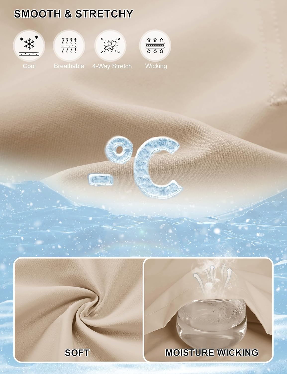 MAGCOMSEN Women's 4" High Waisted Hiking Golf Shorts 4 Pockets Ladies Comfy Summer Outdoor Casual Athletic Shorts