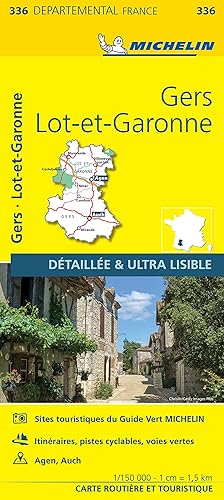 Carte Départementale Gers, Lot-et-Garonne