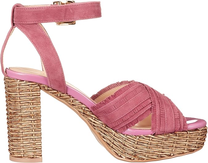 新春福袋 ジルスチュアート シュー ラタン風ソールアンクルストラップサンダル レディース 6410 Oks 22 5 Cm E 純正オンライン Clinicaaldente Es