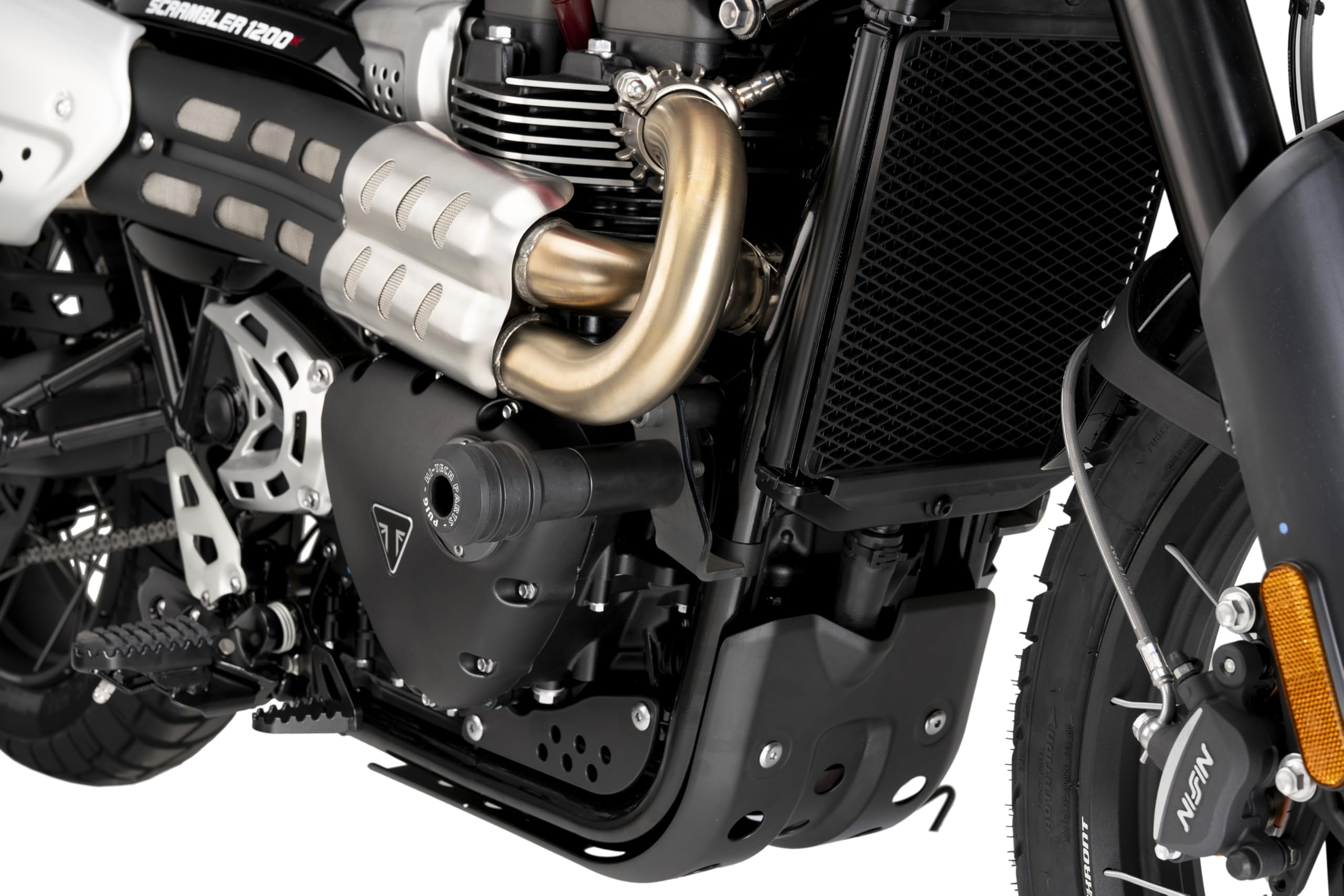 Puig 22011N Protecteurs de moteur R19 Noir