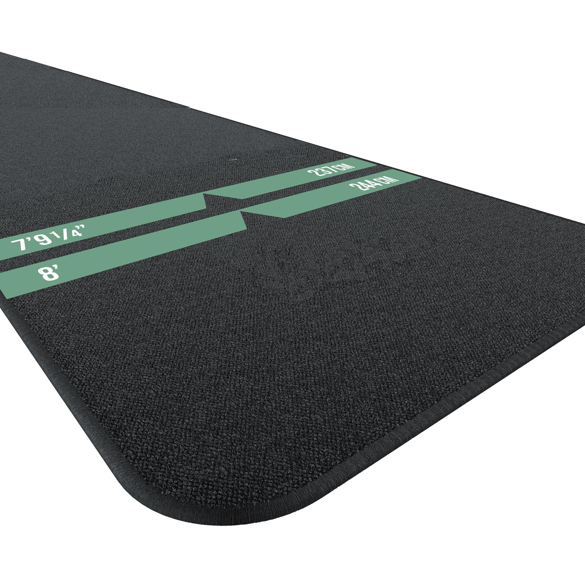 Tapis De Fléchettes Professionnel 260x60cm Avec Ligne De Lancement - Caoutchouc Antidérapant Pour Fléchettes En Acier, Protection Sol Idéale