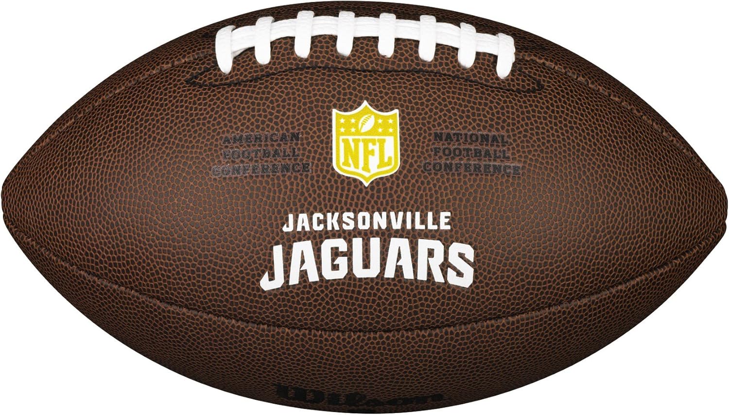 NFL Team Logo Composite Football, Official - Jacksonville Jaguars: Sports & Outdoors