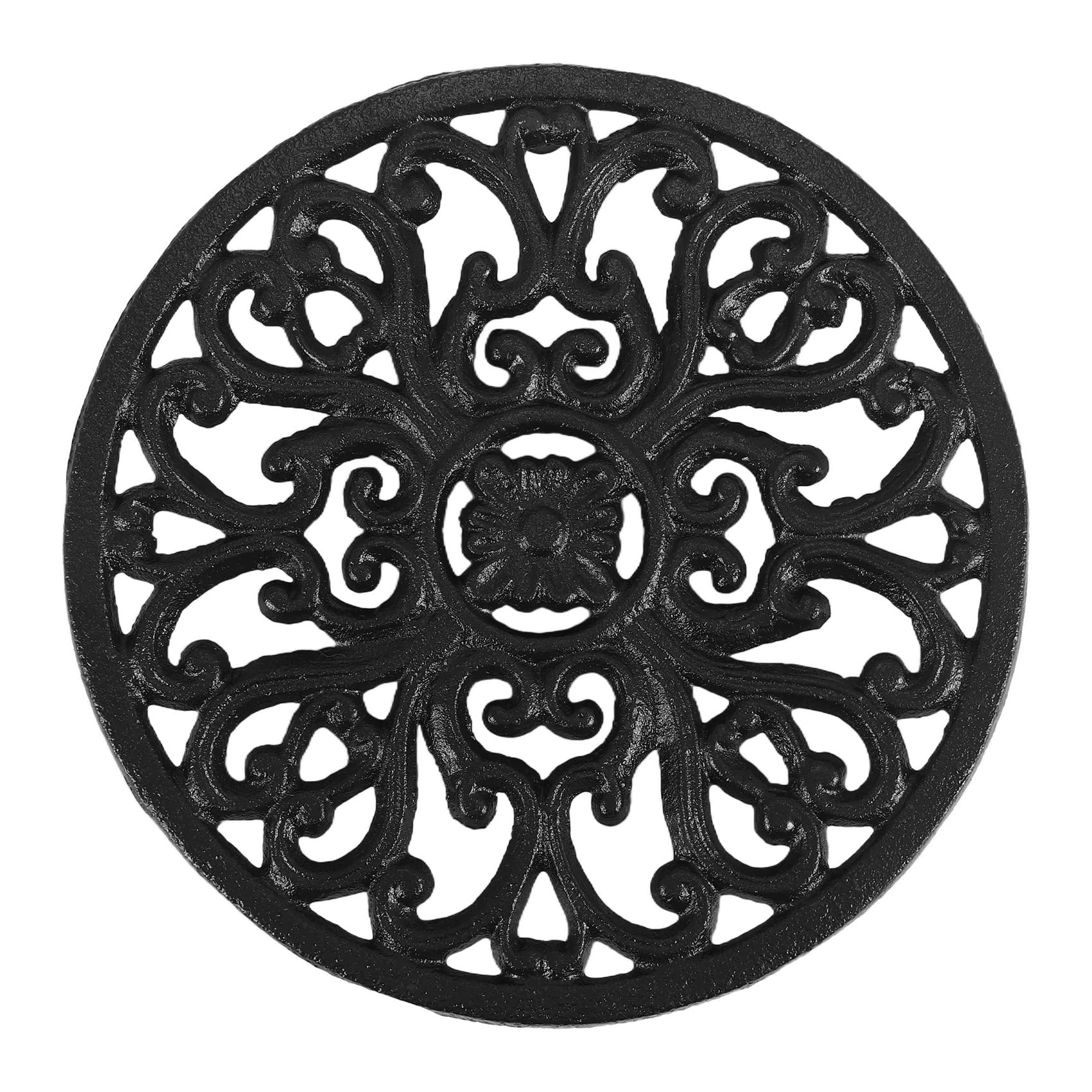 Dessous de plat en fonte vintage pour protéger la table des plats chauds