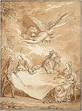 ArtDirect The King Cake or The Division of Poland Unframed Art Print Giclee Poster by Jean-Michel Moreau - Ready for Framing with Customization Sizes 7x10, 10x14, 15x20, 24x32, 36x48 and 45x60 inches