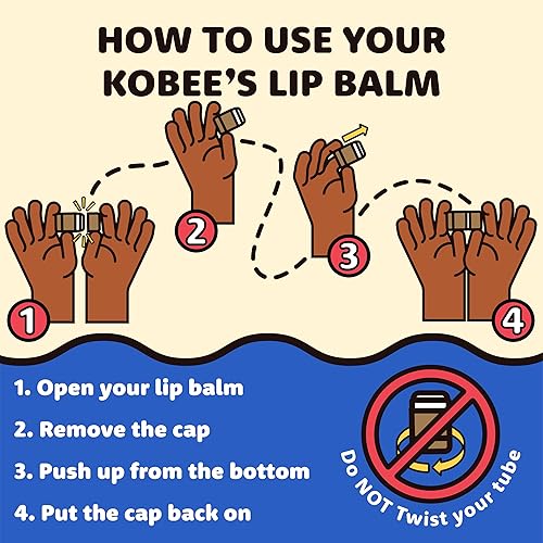 Miniatura 7 de Kobeesco - Bálsamo labial Kobeesco, hidratante labial, curación labial, bálsamo labial, lápiz labial (limón)