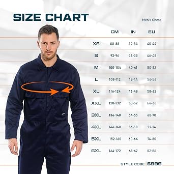 Portwest Euro Work Coverall