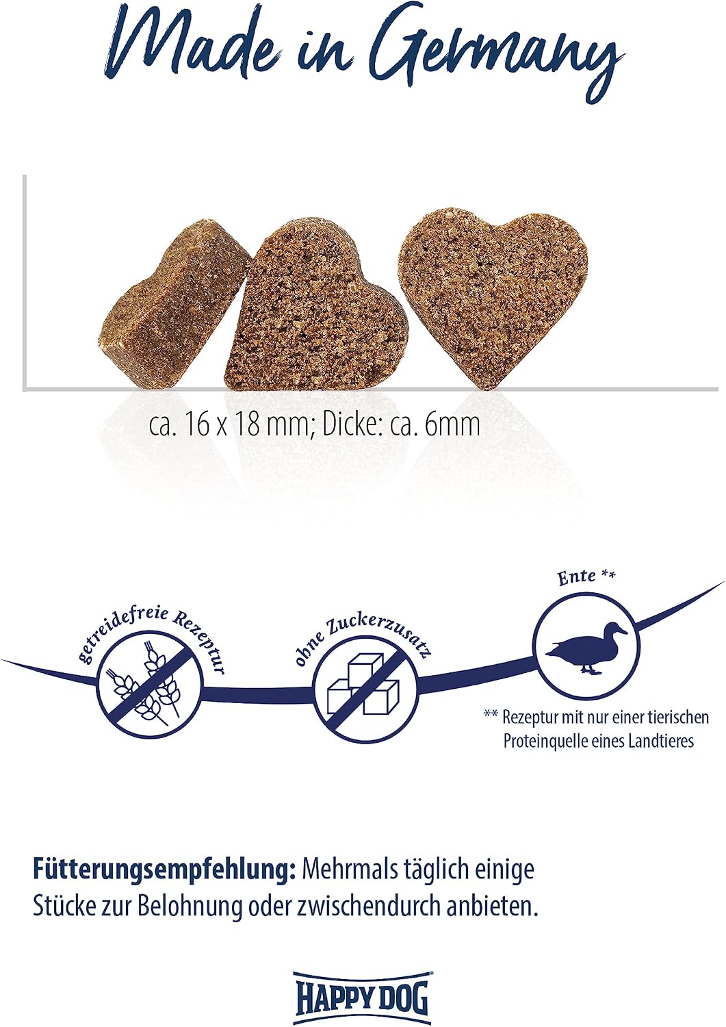 Glracd Happy Dog SoftSnack France, 100 g