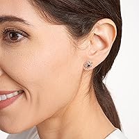 Vista 2 de Tienda Collection Sterling Silver Sky Flower Stud Earrings