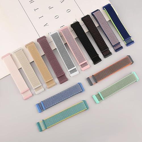 Miniatura 2 de Bandas de nailon para Fitbit Versa 2 - Pulseras deportivas de repuesto suaves y transpirables para mujeres y hombres