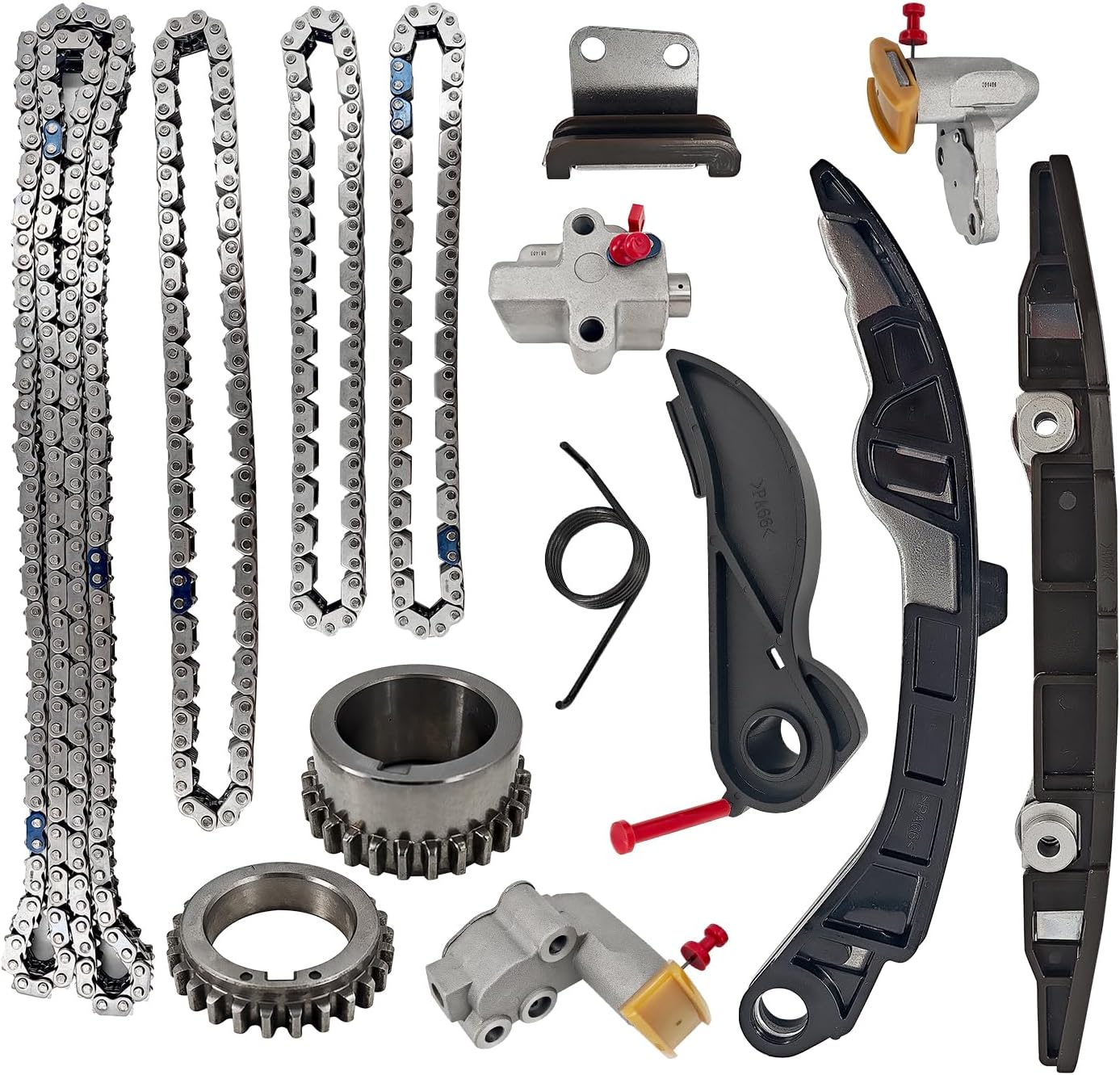 130286KA0A Engine VQ35DD Timing Chain Kit Compatible with Nissan Pathfinder Infiniti QX60 2017 2018 2019 2020-2024 V6 3.5L Replaces# 130856KA1B 130706KA1C 150436KA0A