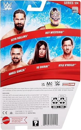 Miniatura 5 de WWE Kyle O'Reilly - Figura de acción de la serie 124, figura de acción posable de 6 pulgadas, coleccionable para edades de 6 años en adelante