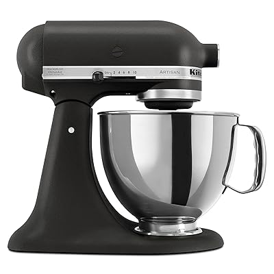 KitchenAid Artisan Series 5 Quart Tilt Head Stand Mixer with Pouring Shield KSM150PS, Cast Iron