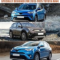 Vista 8 de Fundas impermeables para automóvil de repuesto para Toyota RAV4 2013-2025, cubierta de automóvil de 6 capas para todo clima con ajuste personalizado