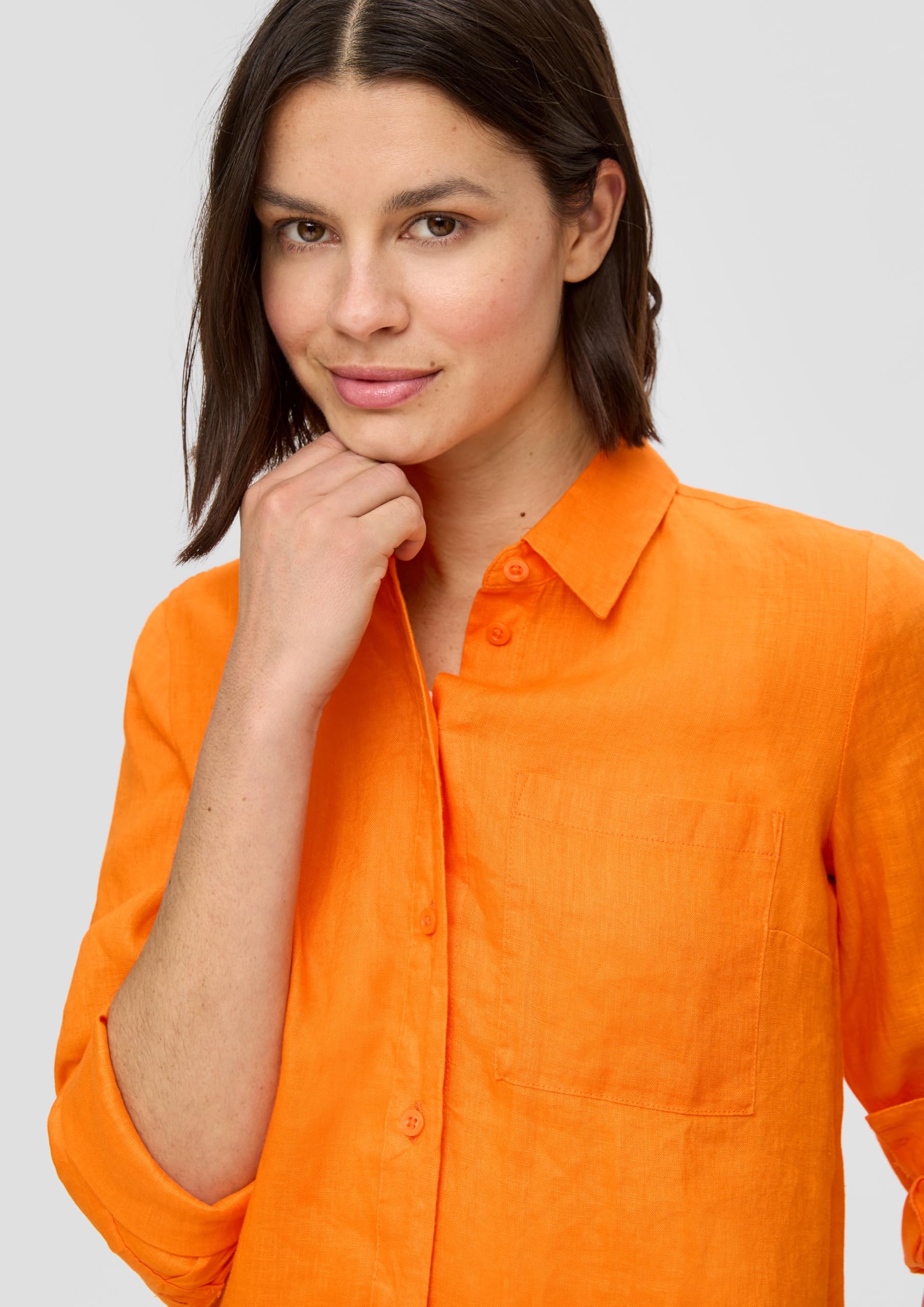s.Oliver Bluse, Langarm Chemisier, Manches Longues Femme