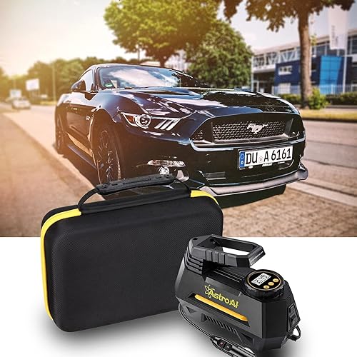 Miniatura 7 de FBLFOBELI Estuche de almacenamiento rígido compatible con AstroAI/para inflador de neumáticos ZOPOM, compresor de aire portátil, bomba de aire