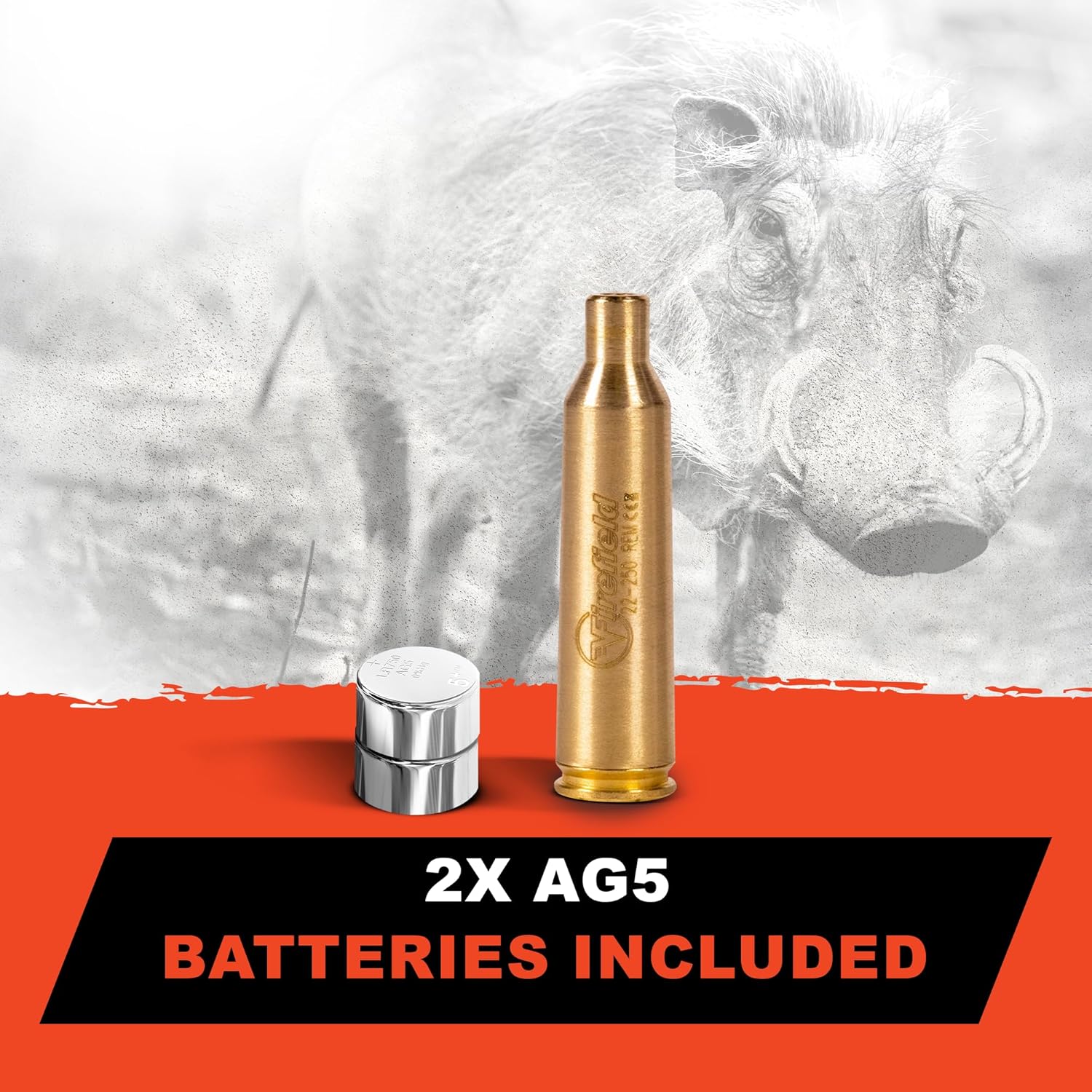 Firefield 22-250 Remington In-Chamber Red Laser Brass Boresight