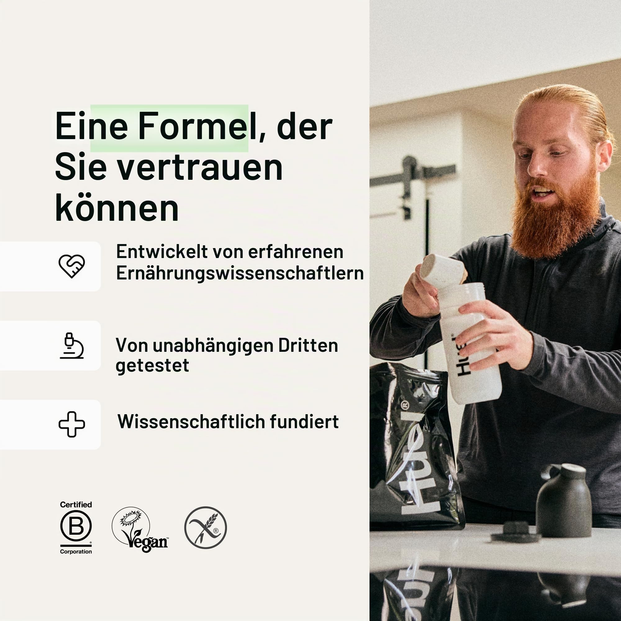 HUEL Black Edition Schokolade + Gratis Messlöffel
