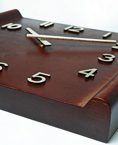 Miniatura 9 de Reloj de pared de 14 pulgadas reloj de pared de madera decoraciones para colgar en la pared decoraciones reloj decorativo grande reloj de cuarzo