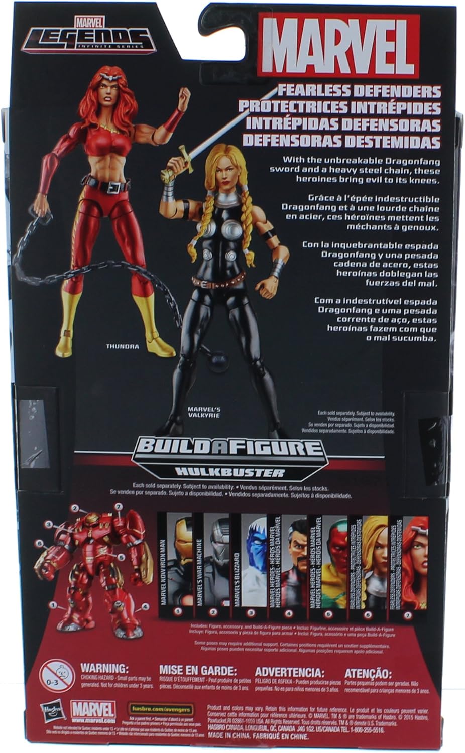 Marvel Legends Infinite Series Fearless Defenders Thundra