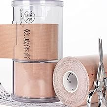 Kinesiology Tape Pro Synthetic Athletic Tape with Portable Box - 3 Rolls Sports Tape 16 FT for Ankle Wrist Knee Elbow Shoulder Muscles