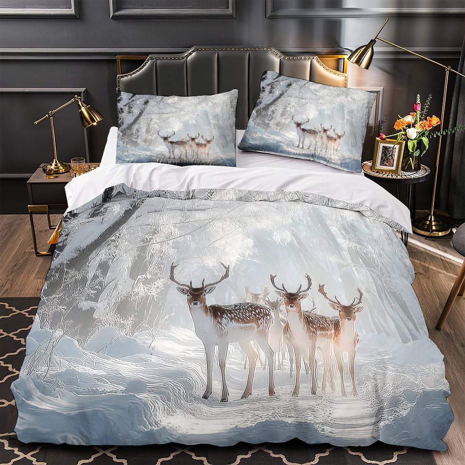 Housse de couette anti-acarien finis les draps rêches avec cette parure de lit 3D douce