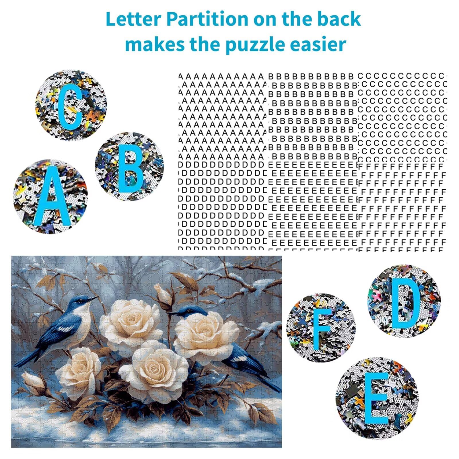 Puzzle 3000 elementów różowe puzzle dla dorosłych ptak 122 x 81 cm unikalne rzemiosło klasyczne 3D drewniana układanka do rodzinnych gier aktywnych, układanka do samodzielnego wykonania nawet do
